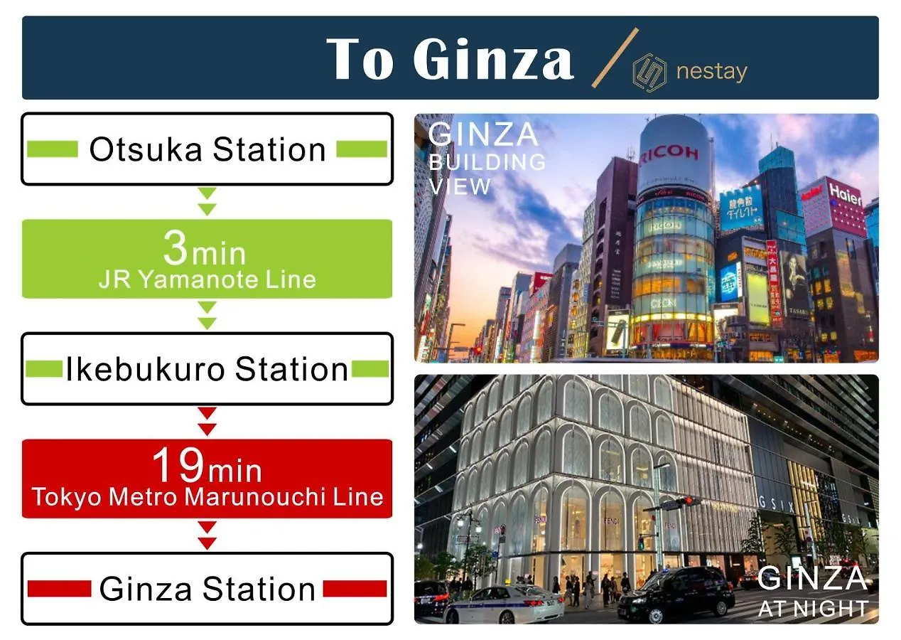 Nestay Villa Tokyo Otsuka Japan